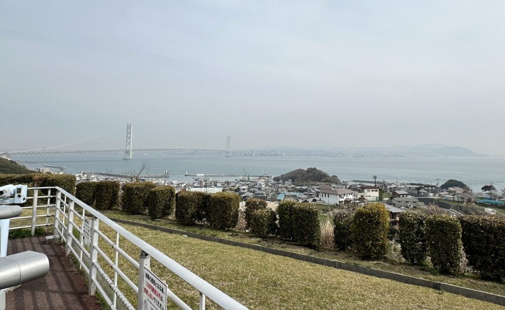 淡路SAからの海の眺め