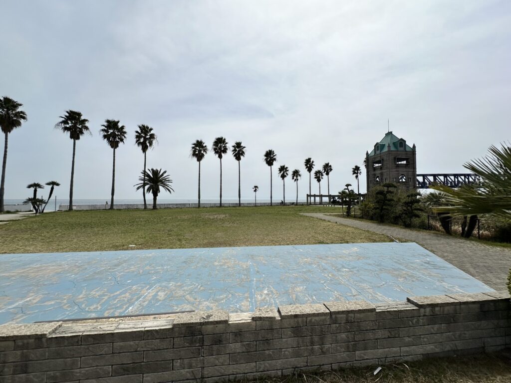 浦海浜公園の広場