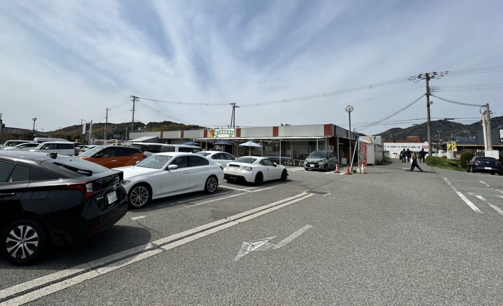 道の駅「東浦ターミナルパーク」にある産直ショップ